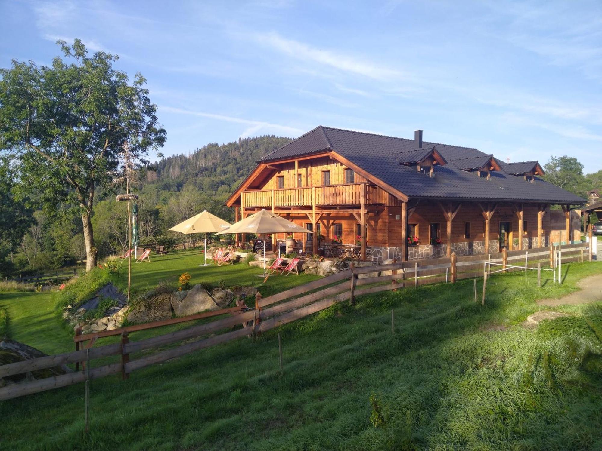 Penzion Farma Zleby Ceske Zleby Exterior foto